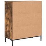  Kreveta Dimljeni hrast 69,5 x 33 x 82 cm Konstruirano drvo | shoptok.hr