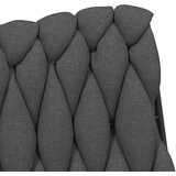 vidaXL Vrtljiv pisarniški stol temno sivo blago | Shoptok.si