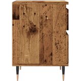  Noćni ormarić boja staro drvo 40x35x50 cm konstruiranog drva | shoptok.hr