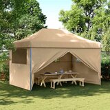 Šator za svadbe - šator za zabave Bež 292 x 440 x 315 cm Oxford tkanina - Bež s 4 bočna zida Da | shoptok.hr