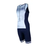 Kombinezon za triatlon PRO -NOVA WHITE/NAVY (L)