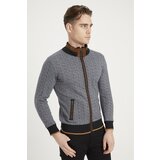 Dewberry 1021 MEN'S SWEATSHIRT-FISHING WHEEL LACQUER BLUE | Shoptok.si