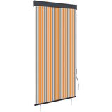 vidaXL Vanjska roleta 100 x 250 cm žuto-bijela | shoptok.hr