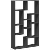 vidaXL Knjižna omara črna 72x20x120 cm inženirski les | Shoptok.si