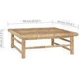  Sedežna garnitura s temno sivimi blazinami 9-delna bambus | Shoptok.si