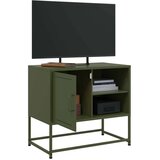 vidaXL TV ormarić maslinastozeleni 68x39x60,5 cm čelični | shoptok.hr
