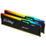 Kingston FURY Memorija DDR5 64GB 5200MHz CL36 DIMM (komplet od 2) Beast RGB EXPO | shoptok.hr