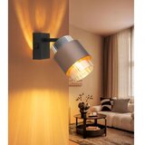 Globo 15560-1C - Zidna spot lampa MILLEY 1xE27/40W/230V crna/bronza | Eponuda.com