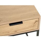 MID.YOU NOČNA OMARICA, črna, barve hrasta | Shoptok.si