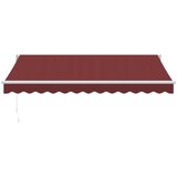 Tenda na ručno uvlačenje bordo 350 x 250 cm | Eponuda.com
