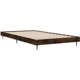  Okvir kreveta bez madraca dimljena boja hrasta 90x200 cm drveni | Eponuda.com