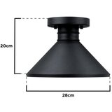 Westinghouse 61238 - Spoljašnje plafonsko svetlo WALTER 1xE27/60W/230V IP44 | Eponuda.com