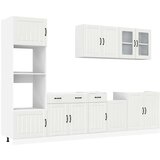  7-dijelni set kuhinjskih ormarića Kalmar konstruiranog drva | shoptok.hr
