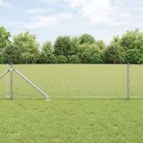 vidaXL Varjena žična ograja s 7 špicami 0.4x10 m pocinkano jeklo | Shoptok.si
