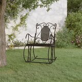  Klupa za ljuljanje 84 cm crna čelična | shoptok.hr