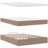  Otomanski krevet s madracima i LED 140x190cm umjetna koža | shoptok.hr