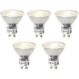LUEDD Komplet 5 GU10 3-staps dimbaar LED lamp 7W 700 lm 2700K Cene