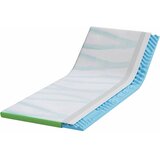  Nadmadrac Bijela i zelena 70 x 200 cm Jakard tkanina | shoptok.hr