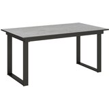Itamoby   Bandos (90x160/220 cm) - siva, barva nog: antracit - raztegljiva jedilna miza, (20842969) | Shoptok.si