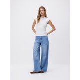 Reserved Pamučna bluza - krem | shoptok.hr