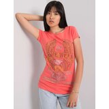 ex moda T-shirt-EM-TS-ES-21-533.16-coral | Shoptok.si