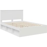  Krevetna konstrukcija Bijelo 150 x 200 cm Čvrsto borovo drvo | shoptok.hr