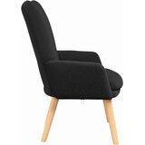  Fotelja Crna 63 x 67 x 94 cm Vuna i Plywood | Eponuda.com