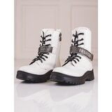 W. POTOCKI Potocki girls' ankle boots with white crystals | Shoptok.si