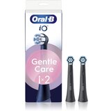 Oral-b iO Gentle Care zamjenske glave za osjetljive desni Black 2 kom | shoptok.hr