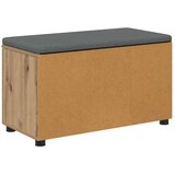  Klupa za cipele s jastučićem Hrast artisan 80 x 38 x 46 cm - 80 x 38 x 46 cm | shoptok.hr