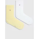 Tommy Hilfiger Čarape 2-pack za žene, boja: žuta, 371221098