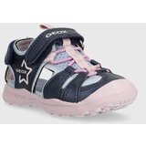 Geox Otroški sandali mornarsko modra barva | Shoptok.si