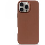 Decoded DECODIRAN OVITEK USNJENI OVITEK Z ZA MAGSAFE ZA IPHONE 16 PRO MAX - RJAV, (22064450) Cene