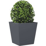 vidaXL Vrtne sadilice 2 kom antracit 40x40x40 cm čelične | shoptok.hr