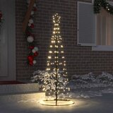  LED božićno drvce s čavlima za tlo Topla bijela 250 cm Željezo | shoptok.hr