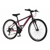 Visitor bicikl radiance 26" bordo roze Cene