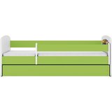 MID.YOU Dječji krevet Dreamy kamion 160x80 sa madracem s ladicom Zelena | shoptok.hr