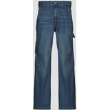STEVENSVILLE CARPENTER DENIM KHAKI TINTED BLUE Plava