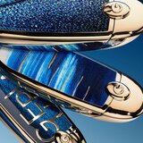 Guerlain L'Heure Bleue Double Mirror Jewel Case etui za šminko z ogledalom Bleu Astral 1 kos | Shoptok.si