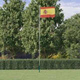  Španjolska zastava i jarbol 6,08 m aluminijski | shoptok.hr