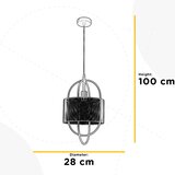 Lesnina XXXL VISEČA SVETILKA 28/100 cm E27 | Shoptok.si