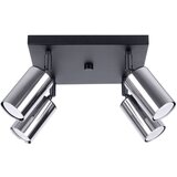 Sollux Lighting Stropna svetilka WINX 4 črna/krom, (21347496) | Shoptok.si