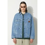Carhartt WIP Jopica Stamp Jacket UNISEX Stamp Print/ Blue Bleached M | Shoptok.si