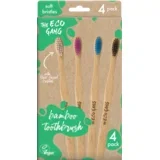 Adult Bamboo Toothbrush 4 Pack - 4 komada