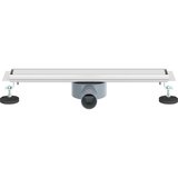 Tuš kanal 2-u-1 sa 360° sifonom Srebrno 54 x 11 x 9,5 cm | shoptok.hr