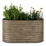 Blumfeldt High Grow povišeni krevet, 913 L| Ergonomski, Otporan na vremenske uvjete, Ovalni | shoptok.hr