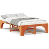  Konstrukcija postelje Rjava 120 x 200 cm Masivno borovo les, (5000127155) | Shoptok.si
