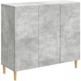  Kreveta Betonska siva 89 x 34,5 x 80 cm Konstruirano drvo | shoptok.hr