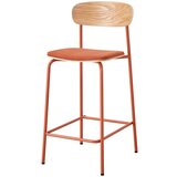 Marckeric Crvene/u prirodnoj boji barske stolice u setu 2 kom (visine sjedala 66 cm) Adriana – | shoptok.hr