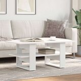  Stolić za kavu bijeli 102 x 55 x 42 cm od konstruiranog drva | shoptok.hr